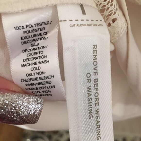 LOFT Anne Taylor Long Sleeve Sheer Top - Picture 6 of 6